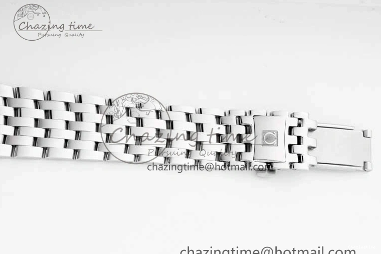 0228 De Ville SS DIWF 1:1 Best Edition Light Blue Dial SS Markers on SS Bracelet MIYOTA TopPick 7850